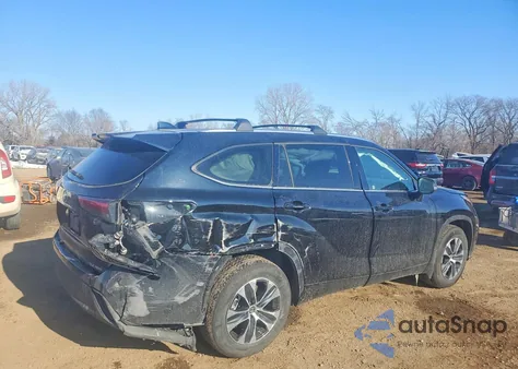 2021 Toyota Highlander Xle из США, поврежденный, VIN 5TDGZRBH4MS136078